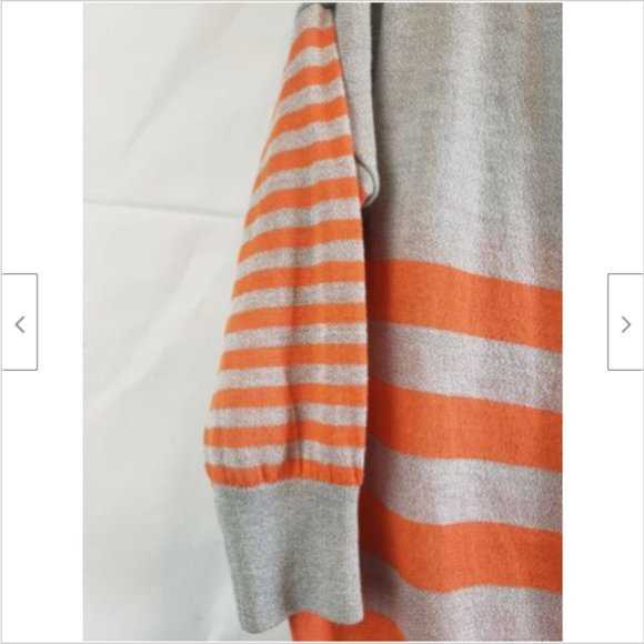 Anthropologie Bird Cage Sheer Knit Striped Sweater - Picture 2 of 6